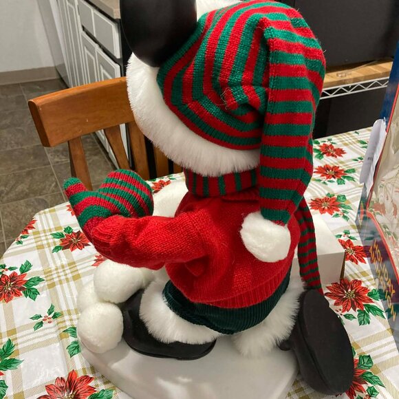 NIB 1996 RARE Disney Mickey Mouse Holiday Animation Animated w/ MovementNIB - Picture 3 of 11